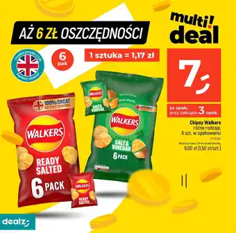 Dealz Chipsy Walkers oferta