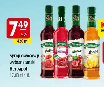 MOKPOL Syrop owocowy Herbapol oferta