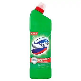 Dealz Domestos Przedłużona Moc Pine Fresh Płyn czyszcząco-dezynfekujący 1 l oferta