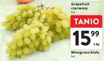 Intermarche Winogrono białe luz 1 kg oferta