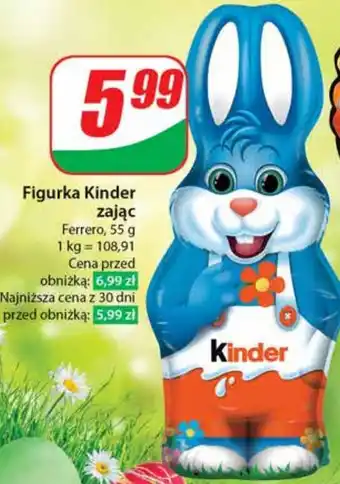 Dino Zając figurka Kinder oferta
