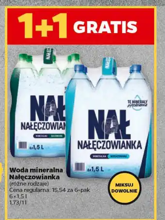 Netto Woda mineralna Nałęczowianka oferta