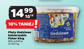 Netto Filety śledziowe kołobrzeskie Fisher King oferta