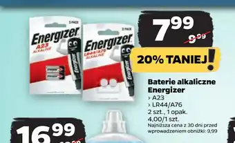 Netto Baterie alkaliczne Energizer oferta