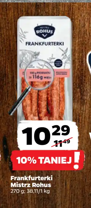 Netto Frankfurterki Mistrz Rohus oferta