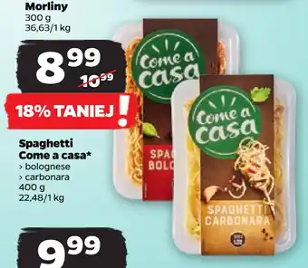 Netto Spaghetti Come a casa oferta