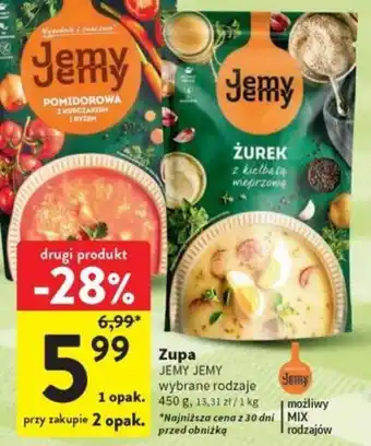 Intermarche Zupa JEMY JEMY 450 g oferta