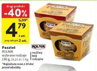 Intermarche Pasztet ROLNIK 190 g oferta