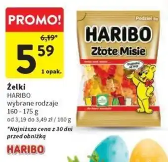Intermarche Żelki HARIBO 160-175 g oferta