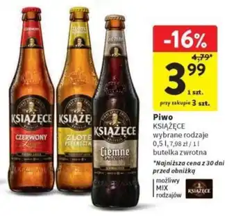 Intermarche Piwo KSIĄŻĘCE 0,5 l oferta