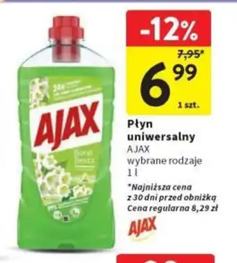 Intermarche Płyn uniwersalny AJAX 1 l oferta