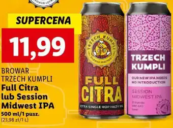 Lidl BROWAR TRZECH KUMPLI Full Citra oferta