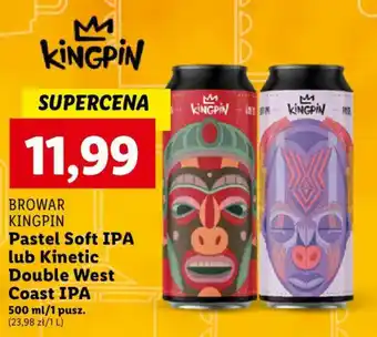 Lidl BROWAR KINGPIN Pastel Soft IPA oferta