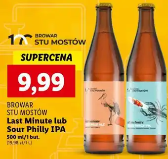 Lidl BROWAR STU MOSTÓW Last Minute oferta