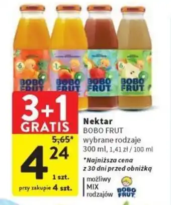 Intermarche Nektar BOBO FRUT 300 ml oferta