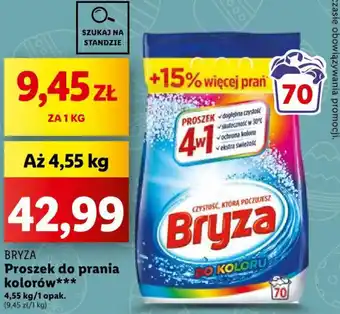 Lidl BRYZA Proszek do prania kolorów oferta