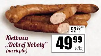 Społem Szczecin Kiełbasa Dobrej Roboty oferta