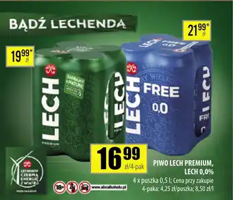 PIWO LECH PREMIUM, LECH 0,0%