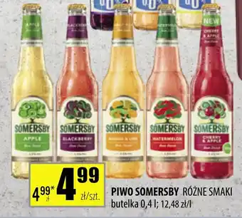 Społem Szczecin PIWO SOMERSBY RÓŻNE SMAKI butelka 0,4 L oferta