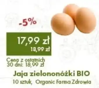 Organic Farma Zdrowia Jaja zielononóżki BIO oferta