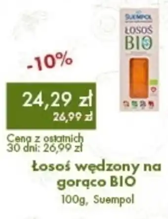 Organic Farma Zdrowia Łosoś wędzony na gorąco BIO oferta
