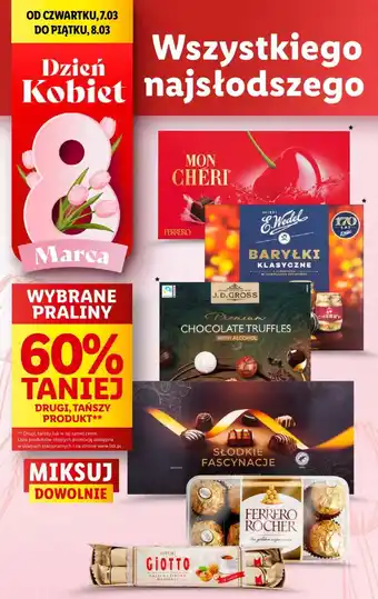 Lidl WYBRANE PRALINY oferta