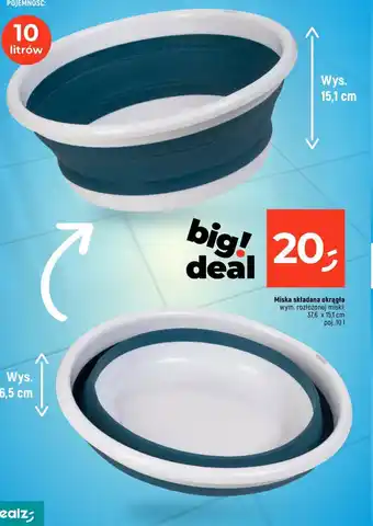 Dealz Miska składana okrągła oferta