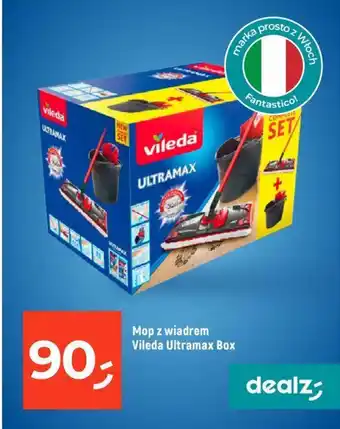 Dealz Mop z wiadrem Vileda Ultramax Box oferta