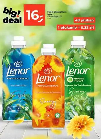 Dealz Płyn do płukania tkanin Lenor 1,2 l oferta