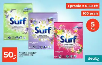 Dealz Proszek do prania Surf 5 kg oferta