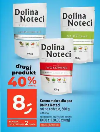 Dealz Karma mokra dla psa Dolina Noteci 500 g oferta