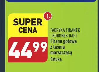ALDI Firana gotowa z taśmą marszczącą Sztuka oferta