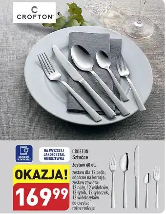 ALDI Sztućce Zestaw 60 el. oferta