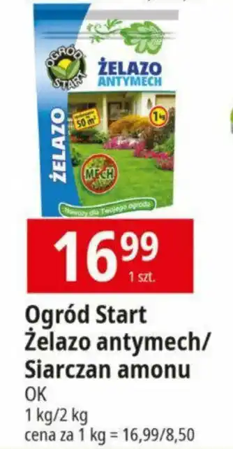 E.Leclerc Ogród Start Żelazo antymech/ Siarczan amonu 1 kg/2 kg oferta