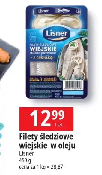 E.Leclerc Filety śledziowe Lisner oferta