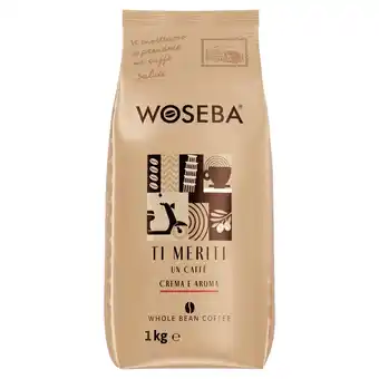E.Leclerc Woseba Ti Meriti Un Caffè Crema E Aroma Kawa palona ziarnista 1 kg oferta