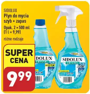 ALDI Płyn do mycia szyb + zapas Opak. 2 x 500 ml oferta