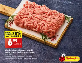 Biedronka Mięso mielone Kraina Mięs oferta