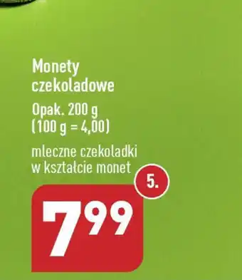 ALDI Monety czekoladowe Opak. 200 g oferta