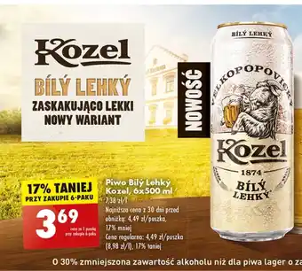 Biedronka Piwo Kozel oferta
