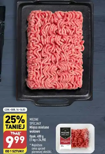 ALDI Mięso mielone Mięsne Specjały oferta