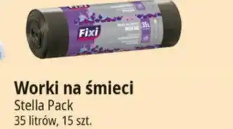 E.Leclerc Worki na śmieci Stella Pack 35 l, 15 szt. oferta