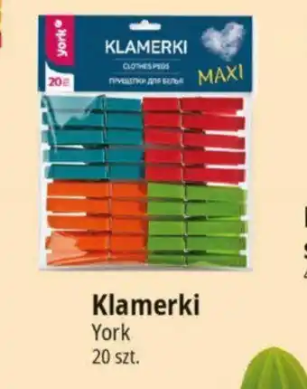 E.Leclerc Klamerki York 20 szt. oferta