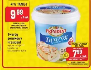 Polomarket Président Twaróg sernikowy 1 kg oferta