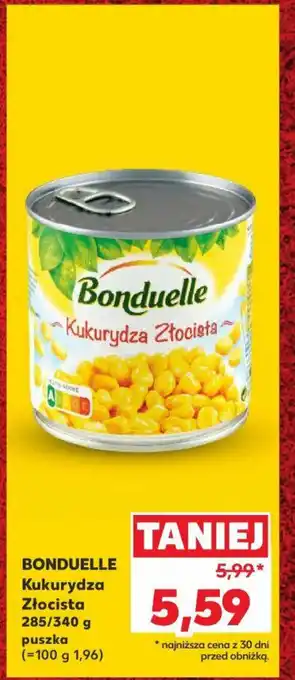 Kaufland BONDUELLE Kukurydza Złocista 285/340 g oferta