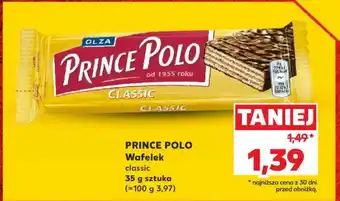 Kaufland PRINCE POLO Wafelek classic 35g oferta