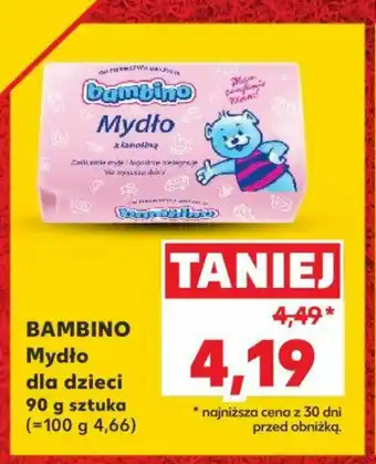 Kaufland BAMBINO Mydło dla dzieci 90 g oferta