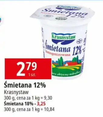 E.Leclerc Śmietana 12% Krasnystaw 300 g oferta