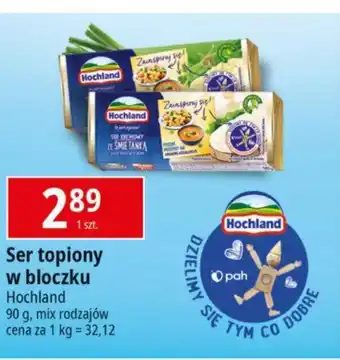 E.Leclerc Ser topiony w bloczku Hochland 90 g oferta
