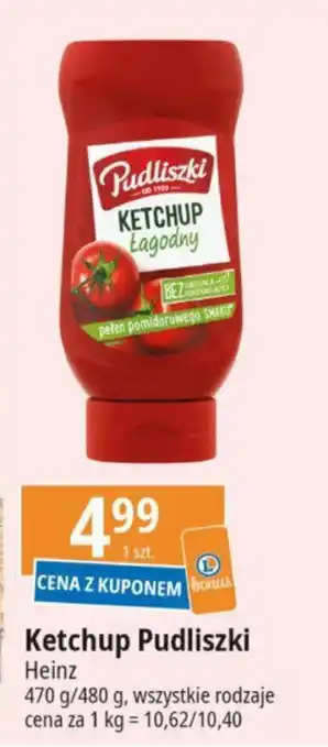 E.Leclerc Ketchup Pudliszki Heinz 470 g / 480 g oferta